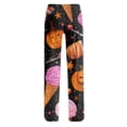 thumbnail image 5 of Satingcolo Halloween Pajamas Women Stretch Lounge Pants Comfy Pjs Sleep Bottoms Soft Pajama Pants Cute Trousers Loose Palazzo, 5 of 5