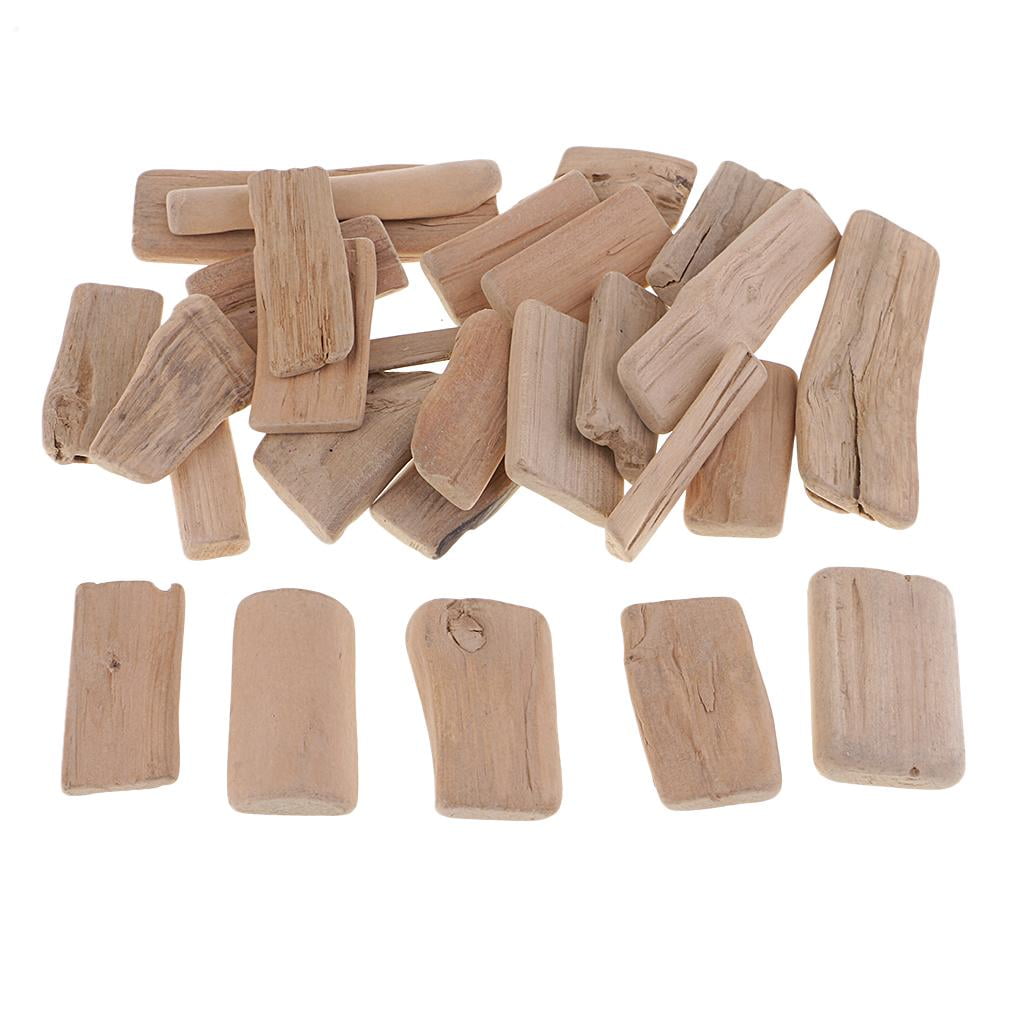 QSTDGVPW Prettyia Collection Driftwood Craft Pieces Art Beach Craft