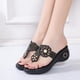 thumbnail image 5 of Amzcrzy Zapatos de mujer,Zapatos de mujer,Zapatillas de mujer, Sandalias de playa para mujer, de suela gruesa, informales, antideslizantes, de verano Sandalias Mujer Zapatillas De Casa, 5 of 8