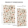 thumbnail image 5 of Zufioo Forest Mushrooms Insects Print Switch Wall Plate, Dustproof and Heat-resistant Decorative Wall Switch Cover, Suitable for Residential and Commercial Areas-Mid-size, 5 of 8