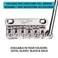 thumbnail image 2 of Vega-Trem VT1 Ultra-Trem 2-Points Stratocaster Guitar Tremolo Bridge For Strat No Mods Easy Installation Glossy, Right, 2 of 7