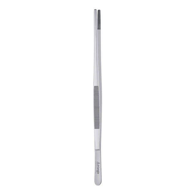 Pinzas triangulares para barbacoa, acero inoxidable, 20 cm