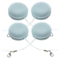 thumbnail image 4 of LEEYNEER Lingettes Nettoyantes pour Lunettes avec Chiffon Réutilisable en Forme de Macaron 4 Pcs, 4 of 8