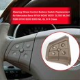 thumbnail image 1 of Steering Wheel Control Buttons Switch Replacement for Benz W164 W245 W251 GL350 ML350 R280 B180 B200 B300 ML GL B R Class, 1 of 5