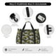thumbnail image 4 of Disketp White Retro Off-Road Vehicle Bolsa de Viaje Tipo Duffle, Bolso de Mano para Fin de Semana para Mujer, Bolsa de Gimnasio Ligera para Hombre, Esencial para Viajes, 4 of 7