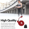 thumbnail image 3 of Flow Rope for Fitness High Performance Double Woven Workout Rope Adjustable Flow Jump Rope for Men Women Training Indoor Outdoor Cardio Exercise Rope for beginner（Red）, 3 of 6
