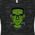 thumbnail image 4 of Inktastic Halloween Frankenstein Head Women's T-Shirt, 4 of 5