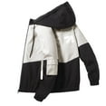 thumbnail image 1 of Men's Casual Jacket Fall Winter Hooded Outdoor Top Trend Lightweight Comfortable Windproof Stylish, 1 of 2