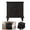 Black, variant on XXLYY 3 Drawer Wood Nightstand, Vintage Carved Scrollwork Accent Cabinet, Farmhouse Side Table for Bedroom and Living Room