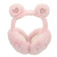 thumbnail image 4 of LABSERRON Soft Warm Ear Muffs Fuzzy Earmuff Pink Plush 1Set 9.8X7.9X5.5in, 4 of 8