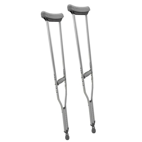 Muletas Axilares De Aluminio Super Confort Talla Mediana SC801M