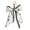 E, variant on New hand-woven silk scarf keychain pendant, accessory for women's bags