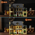 thumbnail image 3 of Ghostface House Building Block Sets Halloween Horror Haunted Mansion Architecture Gift for Kids 8+ and Adults, 3 of 8