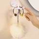thumbnail image 5 of Cateissary Colgador de cocina con gancho de 7 garras, estante de almacenamiento de 360 grados, organizador autoadhesivo, bolso de mano, ropa Almacenamiento y organización del hogar Blanco, 5 of 6