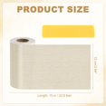thumbnail image 2 of Uxcell Self-Adhesive Wood Grain Repair Tape with Scraper for Furniture White Oak 4"x33', 2 of 7