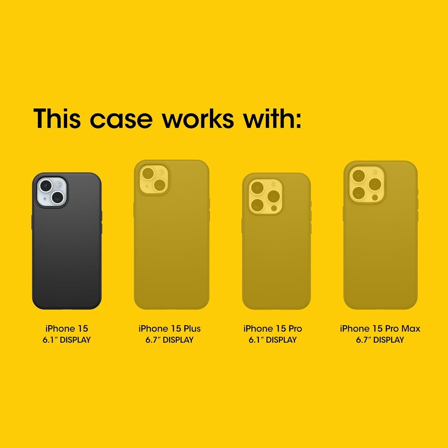 OtterBox iPhone 15, iPhone 14, & iPhone 13 Only - Defender Series Case - Forest Ranger Green - Screenless - Rugged & Durable - with Port Protection - Holster Clip Includes - Non-Retail Packaging