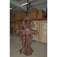 thumbnail image 4 of Nifao 11 Ft Tiered Pond55" x 55" x 135"H – Outdoor Bronze Fountain, Garden Water Feature, 55"L x 55"W x 135"H, 4 of 12