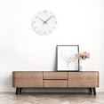 thumbnail image 2 of Creative Wooden Wall Clocks Decorative Hanging Clock Simple Home Wall Decor, 2 of 7