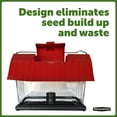 thumbnail image 6 of Pennington Red Resin Barn Wild Bird Feeder, 4.5 lb. Capacity, 6 of 14