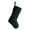 Dark Green, variant on 1 Pc Hot Pink Velvet Christmas Stocking Soft Faux Fur Fireplace Xmas Stocking Christmas Tree Ornament Velvet Xmas Hanging Stocking for New Year Holiday Decor, 14.17"x9.44"x7.87", Hot Pink