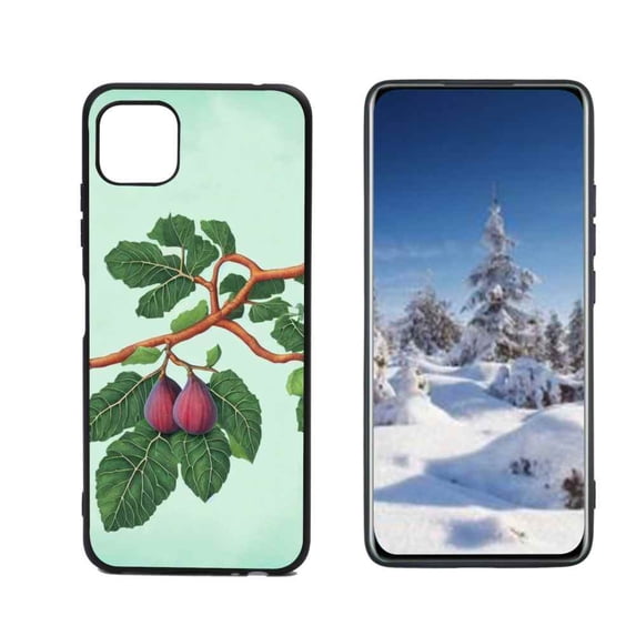 Compatible with Samsung Galaxy A22 5G Phone Case, figs-fruits-27 Case Silicone Protective for Teen Girl Boy Case for Samsung Galaxy A22 5G