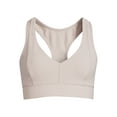 Avia Women's Medium Impact VNeck Rib Sports Bra, Sizes S3XL