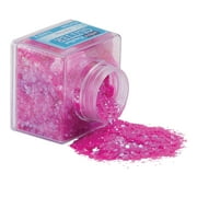 Sulyn Party Blend Glitter for Crafts, Hot Pink, 2 oz
