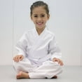 thumbnail image 7 of FLUORY Kids Youth Childrens All Around Karate Uniforms, 7 of 7