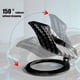 thumbnail image 3 of Car Engine Start Button Cover, Universal One-touch Car Engine Start Button Cover, Car Interior Accessories, Suitable for Car,SUV (Carbon Fiber), 3 of 5