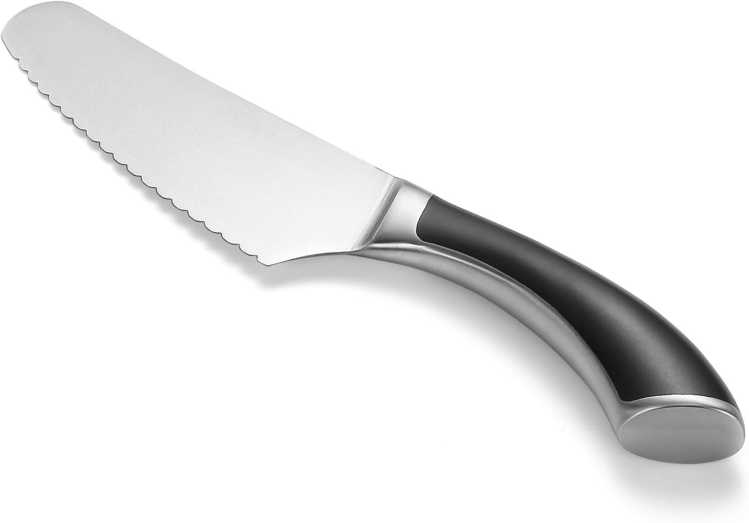 Sandwich Knife, 6.5 Inch German Stainless Steel Serrated Utility Knife