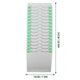 thumbnail image 2 of Mobutofu 1Set Light Grey Time Cards Holder Small Card Organizer for Employee Cards in Business Settings, 2 of 7