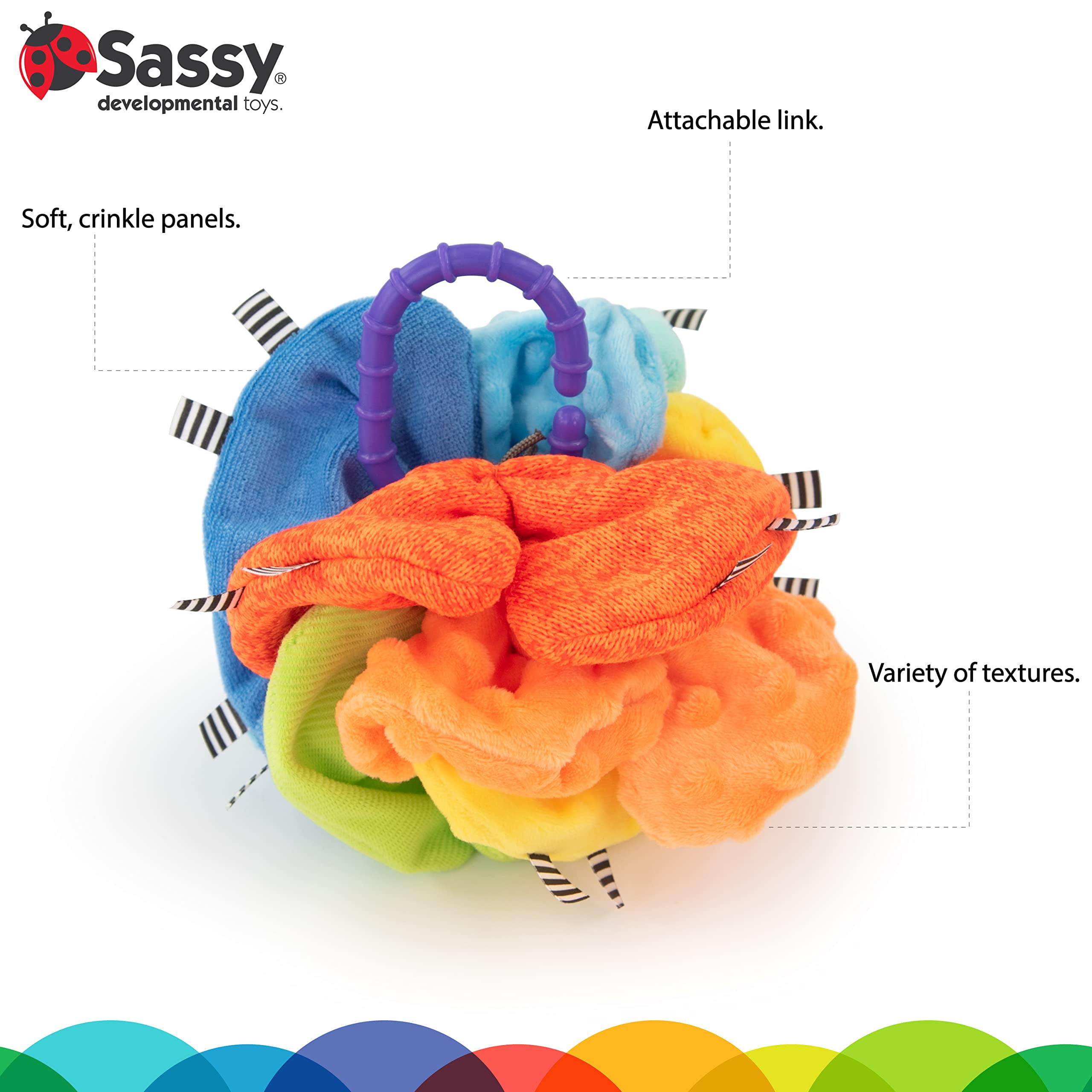 Sassy® Crinkle Ball