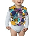 thumbnail image 6 of Kdxio Retro Panther Bibs For Babies, Baby Bibs for Eating, Toddler Bibs, Waterproof Bibs, Feeding Bibs, for Toddlers, Boys, Girls, 6 of 8