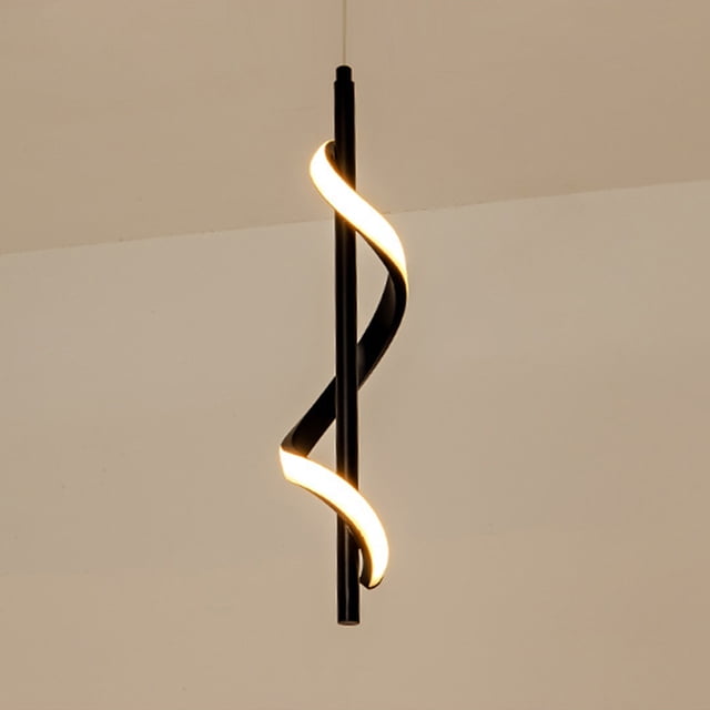 Lámpara De Araña Lámpara De Araña Moderna, Iluminación Colgante Interior Led De Cabecera Nórdica (Negro Cálido) Sywqhk Libre de BPA