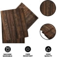 thumbnail image 2 of Coolnut Dark Wooden Plank Table Runner 14"x108", Kitchen Dining Table Cloth Runner Decoration for Indoor Outdoor Home Holiday Thanksgiving Christmas Party Decor, 2 of 5