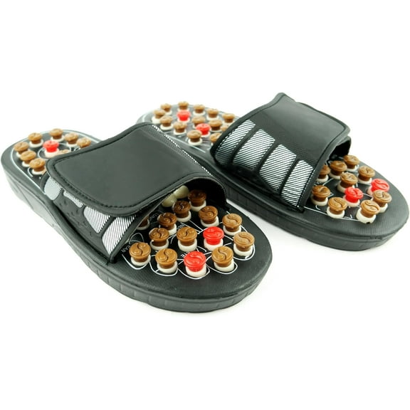 Rotating Acupressure Unisex Foot Slippers (Small 39 Men(6-6.5) Women(7-8))