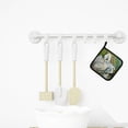 thumbnail image 3 of Carolines Treasures JMK1210PTHD White Egret in the rain Pair of Pot Holders , 7.5HX7.5W, multicolor, 3 of 3