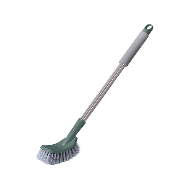 Fiudx Cepillo de Baño, Mango Largo, Cerdas Suaves para Manchas Difíciles, Agarre Cómodo, Limpieza Eficaz, Esencial para El Baño, Fácil de Usar, Tamaño 52 X 14 X 5,5 Cm