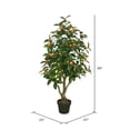 thumbnail image 4 of Árbol artificial Vickerman Everday 48 verde/naranja Real Touch, 4 of 5