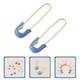 thumbnail image 4 of 1 par de pendientes con pasador, pendientes llamativos, joyería para mujer, joyería con dije de imperdible para niñas y mujeres., 4 of 7