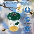 thumbnail image 5 of HYEASTR Wasp Traps Outdoor Hanging, Solar Bee Trap for Outside, Hornet Traps, Bee Wasp Catcher Outside Garden - Green, 5 of 7