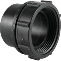 Charlotte Pipe 1-1/2 in. Spigot X 1-1/2 in. D FPT ABS Plug