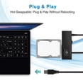 thumbnail image 4 of Adaptador Vantec CB-ST00U3 NexStar USB 3.0 a SATA 6Gbps negro, 4 of 7