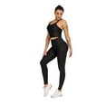 thumbnail image 2 of Women’s Moisture-Wicking Workout Sports Bra, Medium Support Activewear, 2 of 11
