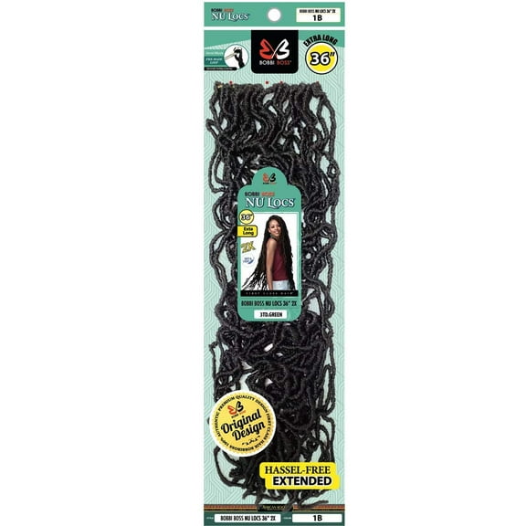 Bobbi Boss Nu Locs 36" Crochet Braiding (COLOR#1)