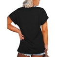 thumbnail image 4 of XCHQRTI Be Kind Womens Shirt Plus Size Graphic Tees Short Sleeve O Neck Summer Casual T Shirt, 4 of 5