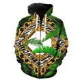 thumbnail image 1 of Sudadera con capucha y cremallera de lujo con cadena dorada para hombre, estilo hip hop, informal, gran oferta 2024, con estampado 3D, divertida, de primavera, de manga larga, estilo Harajuku unisex d, 1 of 6