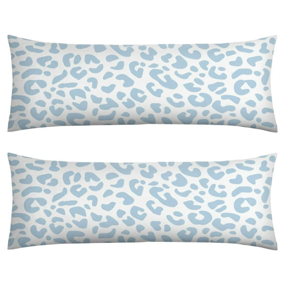 Leopard Print Body Pillow Cover – Soft & Breathable, Hidden Zipper, 20"x54", Fashion Animal Print – Cheetah & Tropical Spots, Perfect Gift for Side Sleepers, Pregnancy, Modern Home Decor