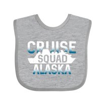 Inktastic Alaska Cruise Squad Vacation Trip Boys or Girls Baby Bib