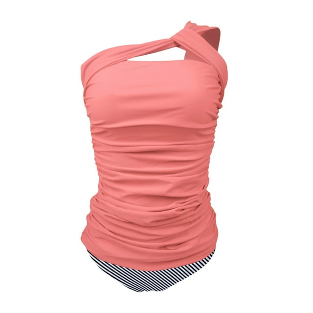 Women's Plus Size Bathing Suit Swimming Suits Modest Two Piece